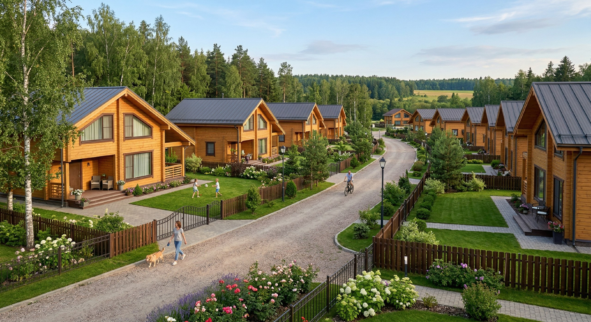 Русская деревня