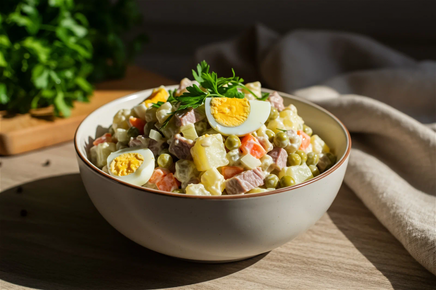 История салата оливье: от изысканного блюда до символа новогоднего стола