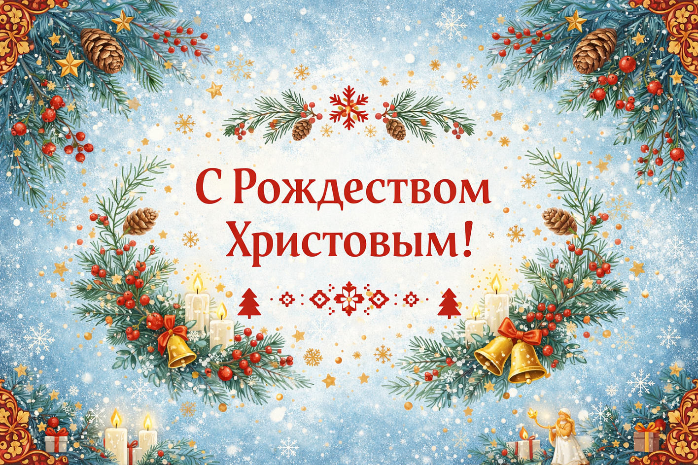С Рождеством Христовым!