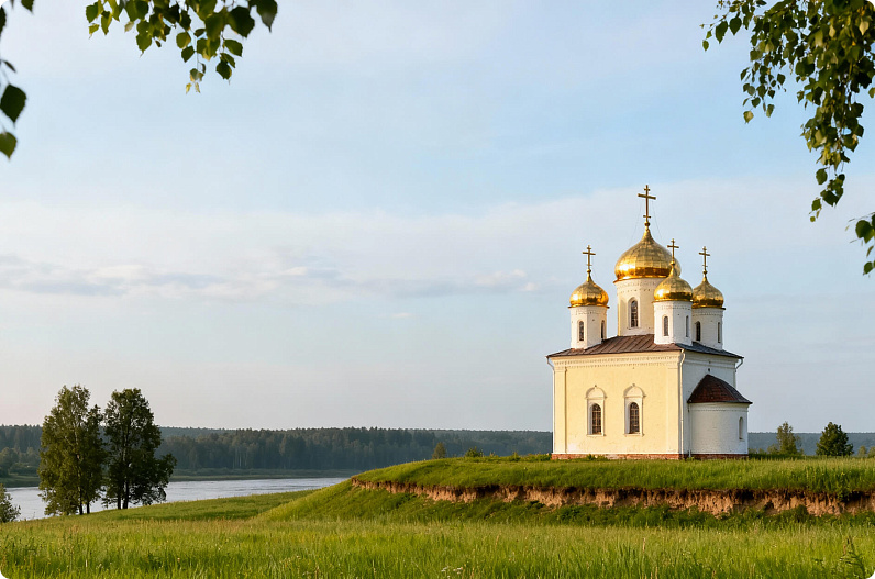 Русская деревня